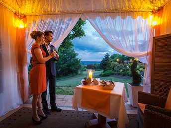 Romantik Pavillon 2 ÜF HS Exklusiv - Einmalig - Eindrucksvoll im Hotel Reiterhof Wirsberg