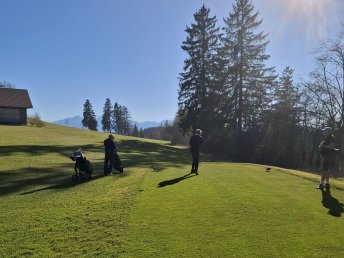 Golfgenuss im Allgäu vor alpiner Kulisse - 4 Tage 4 Plätze