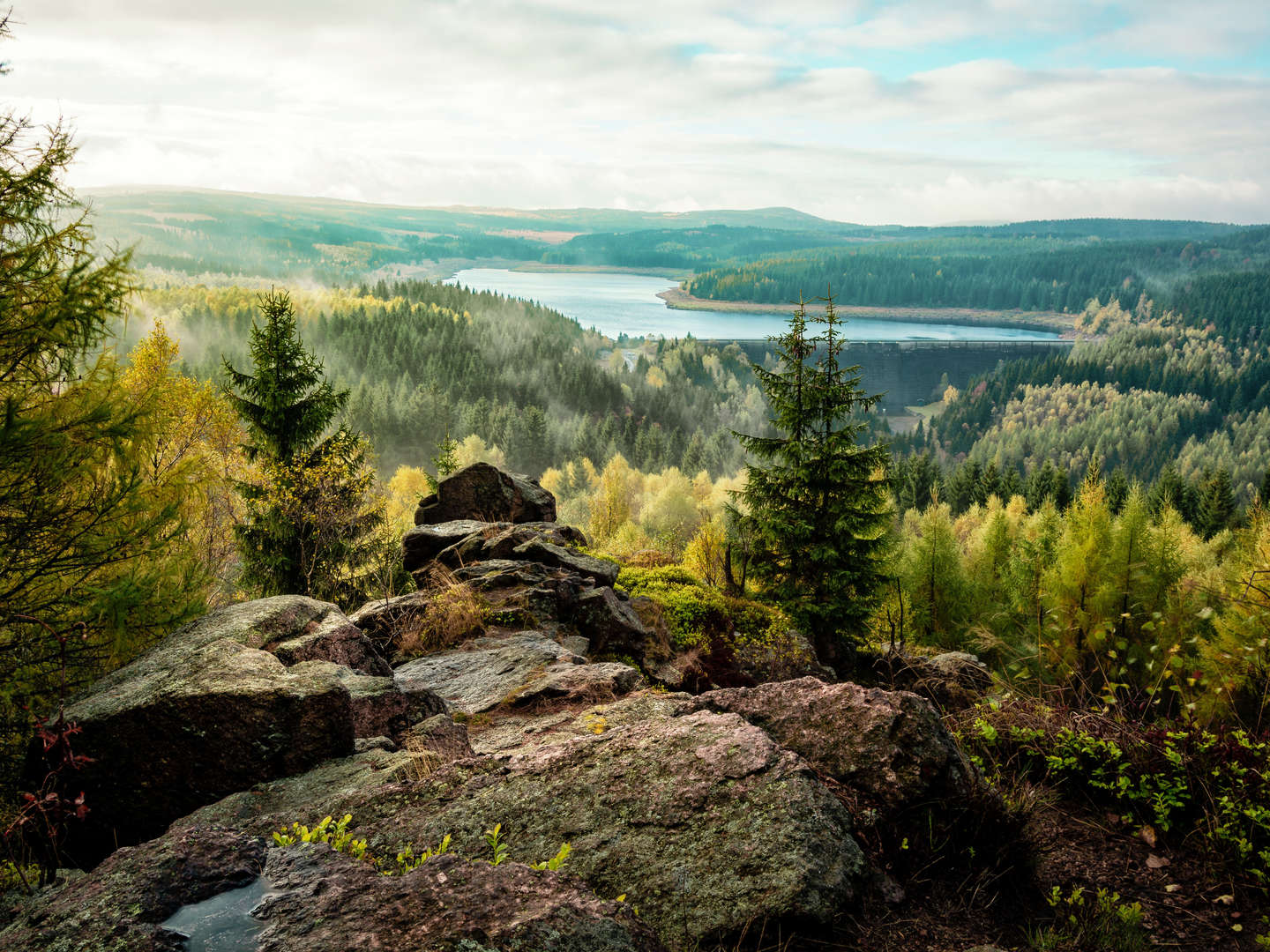 Natur pur-Wanderparadies Greifensteine-Wasser, Wälder &Panoramablick 