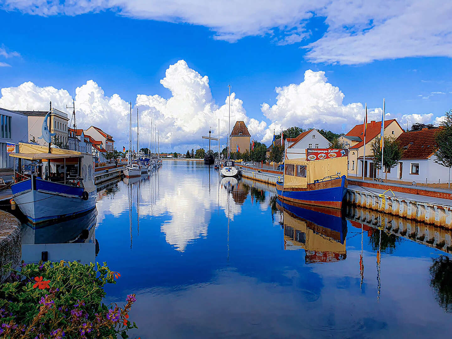  6 Tage Ferienwohnung  Seebad Ueckermünde & großem Zusatzpaket