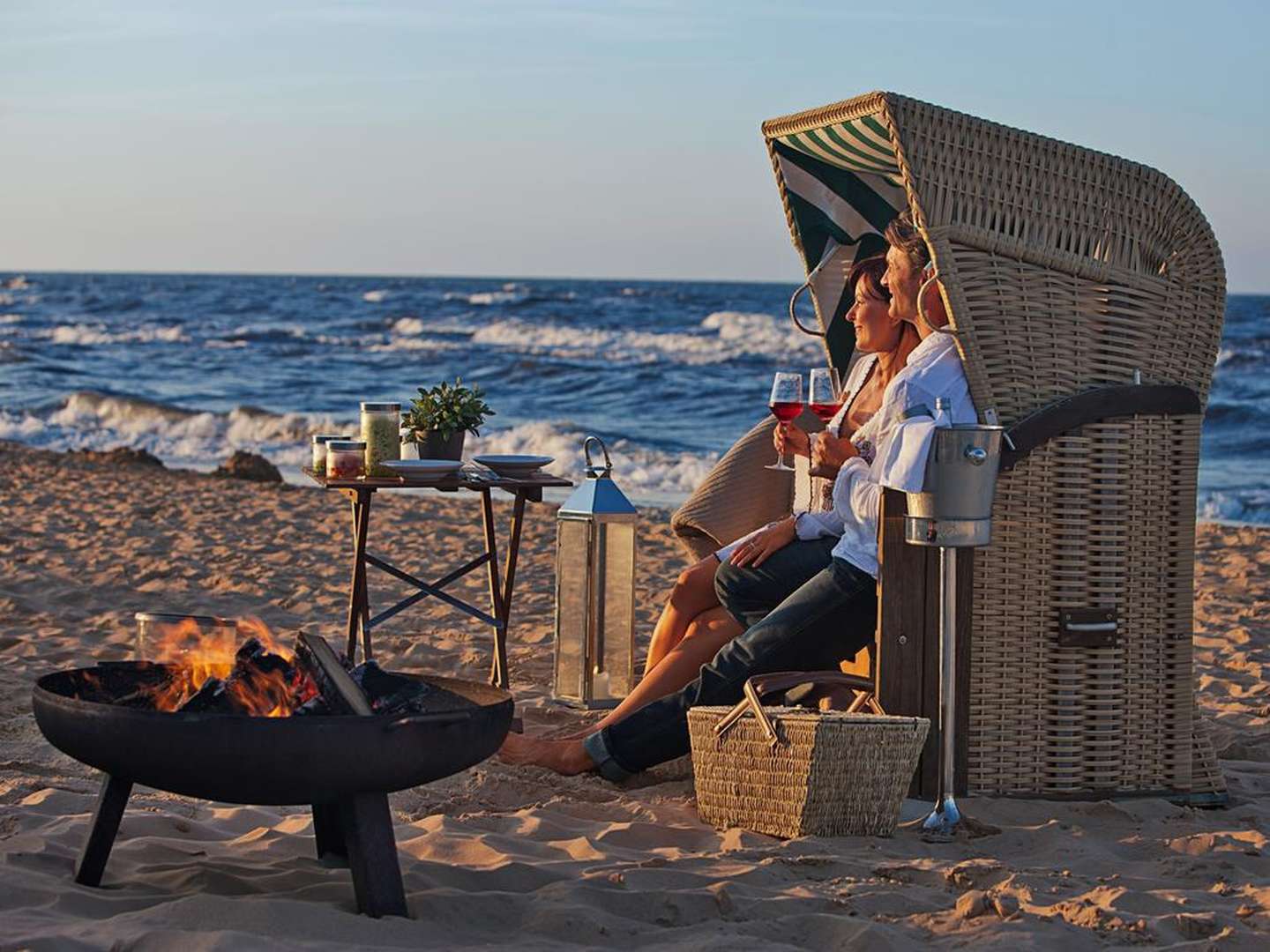 Kurztrip zum Meer, direkt am Strand inkl. Abendessen & Massage