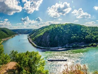 8 Tage am Rhein -  inkl. Wandern, Radfahren & Therme