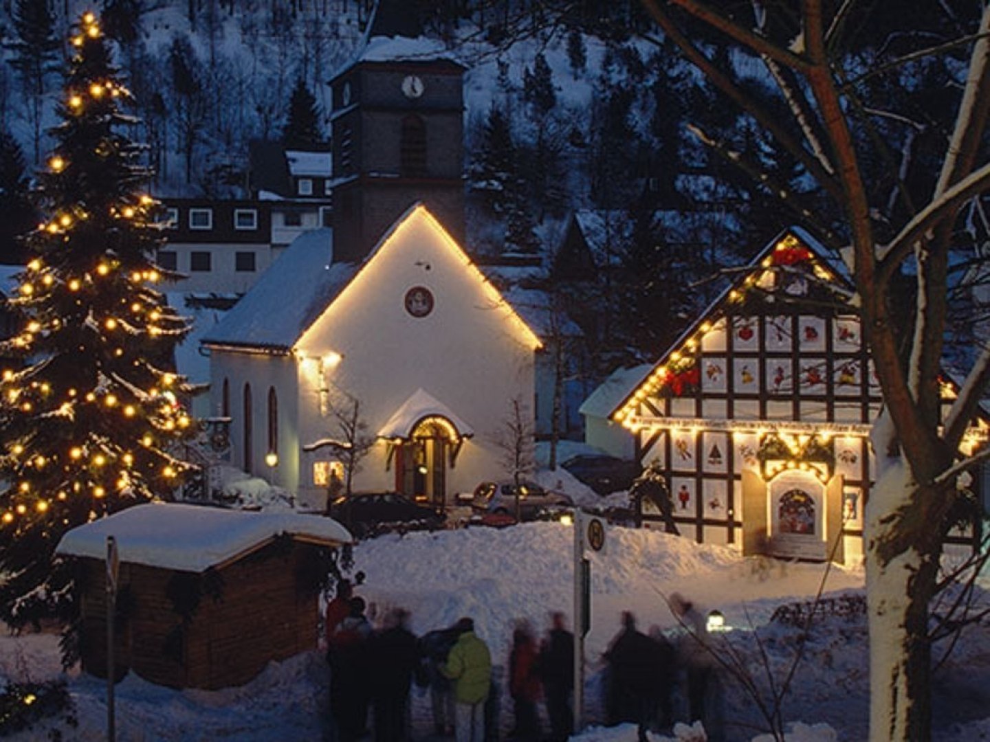 Weihnachten Im Upländer Hof im Sauerland