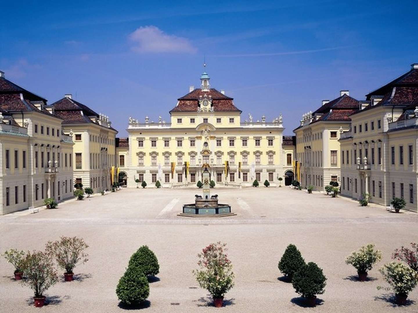 Goldener Kürbis-Herbst in Ludwigsburg