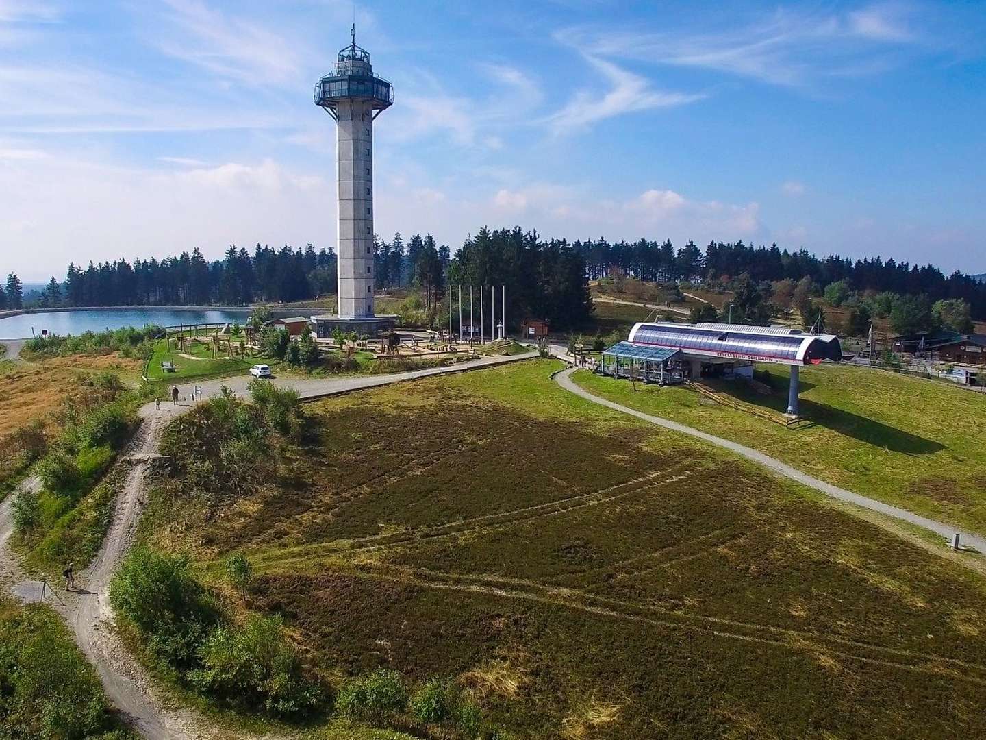 Berg-und Talfahrt im Sauerland inkl. Besichtigung Hochheideturm  