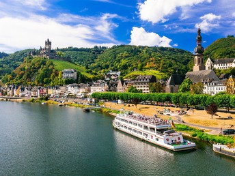 Motorradfahren an der Mosel