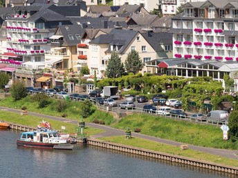 Motorradfahren an der Mosel