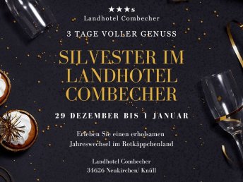 Silvester im Knüllgebirge vom 29.12. 2023 - 01.01.2024 ( Last Minute Angebot )