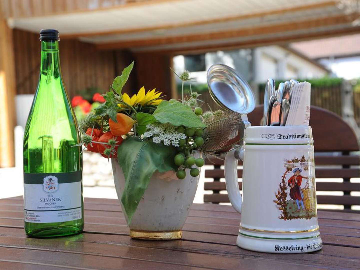 Schlemmen, wandern und Wellness in den Ulsenheimer Weinbergen.. - 4 Tage Auszeit in Mittelfranken