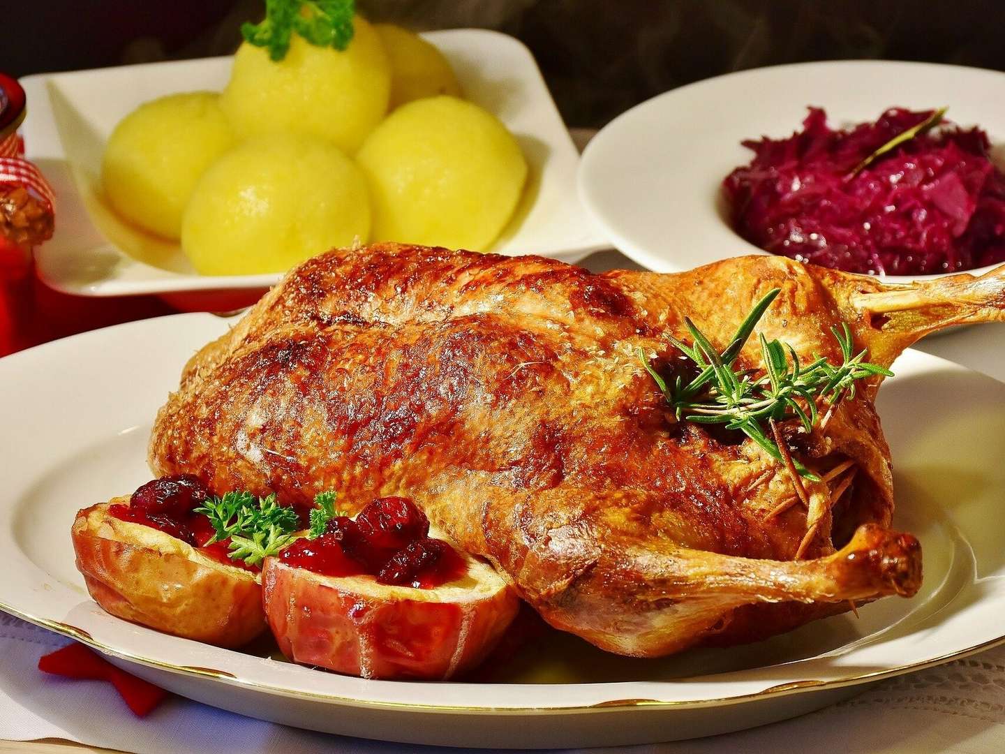 Gemütlich in die Vorweihnachtszeit auf Usedom  mit Ente - SATT