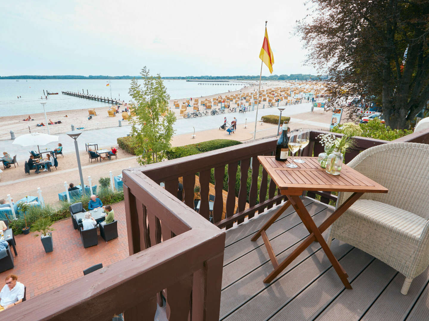 Romantisches Wochenende in Travemünde, direkt am Strand I Winter