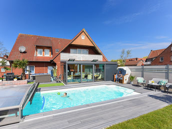 8 Wellnesstage im Ferienappartement an der Nordsee inkl. Eintritt Therme & Halbpension