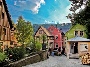 6 Tage in Schmilka direkt an der Elbe in der Sächsischen Schweiz 