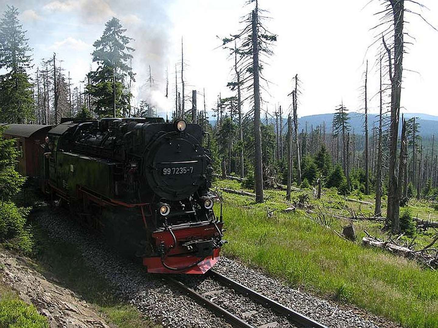 Auf abgelegenen Wegen 4 Tage im Harz unterwegs