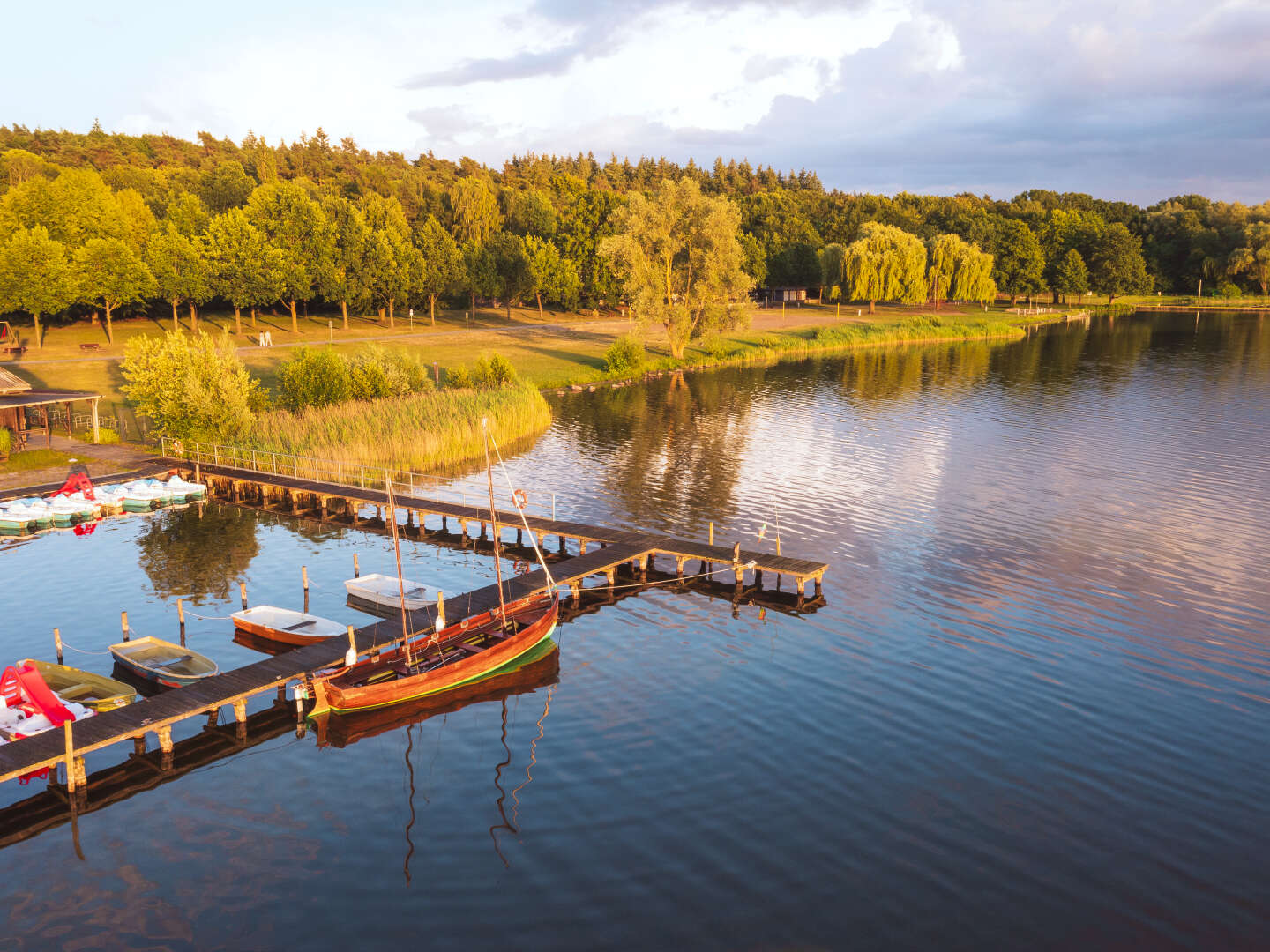 Kurzurlaub in Güstrow in direkter Strandlage