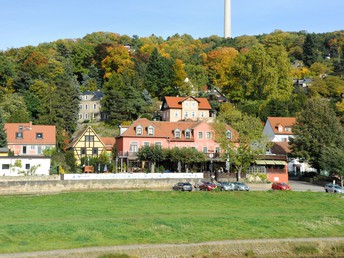 Romantik an der Elbe - 4 Tage im Hotel Elbterrasse Wachwitz - HS