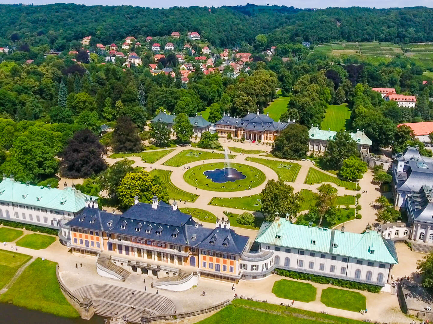 Romantik an der Elbe - 4 Tage im Hotel Elbterrasse Wachwitz - HS