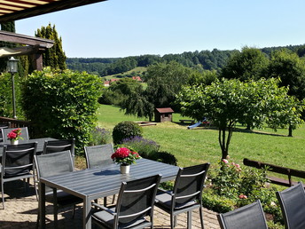 Mit dem Motorad auf malerischen Wegen durch den Steigerwald und die Haßberge