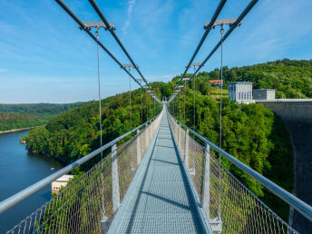 Adrenalin pur im Harz auf der längsten Hängeseilbrücke