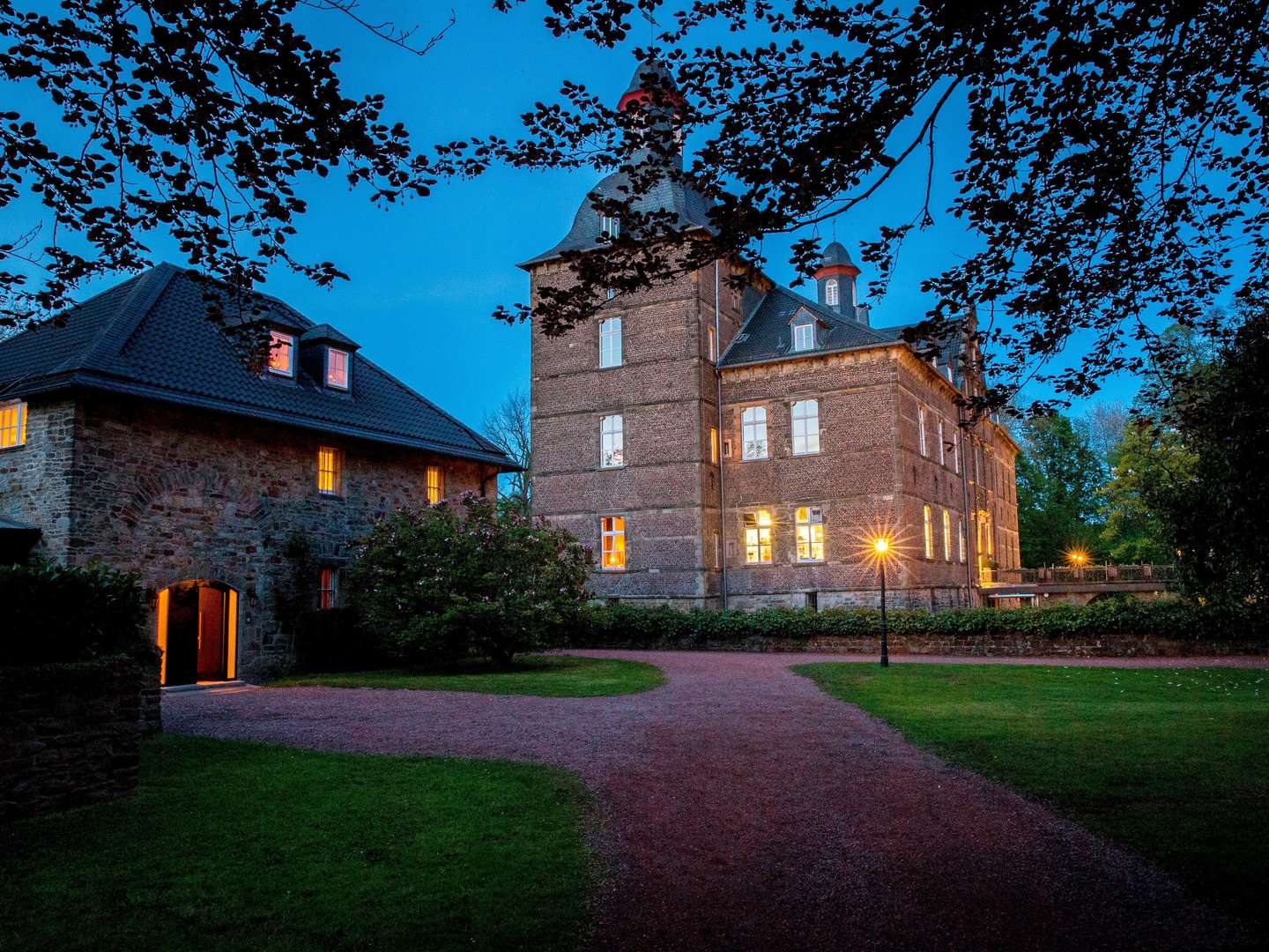 Zeit zu Zweit im Schlosshotel inkl. 3-Gang-Candlelight-Dinner auf dem Zimmer