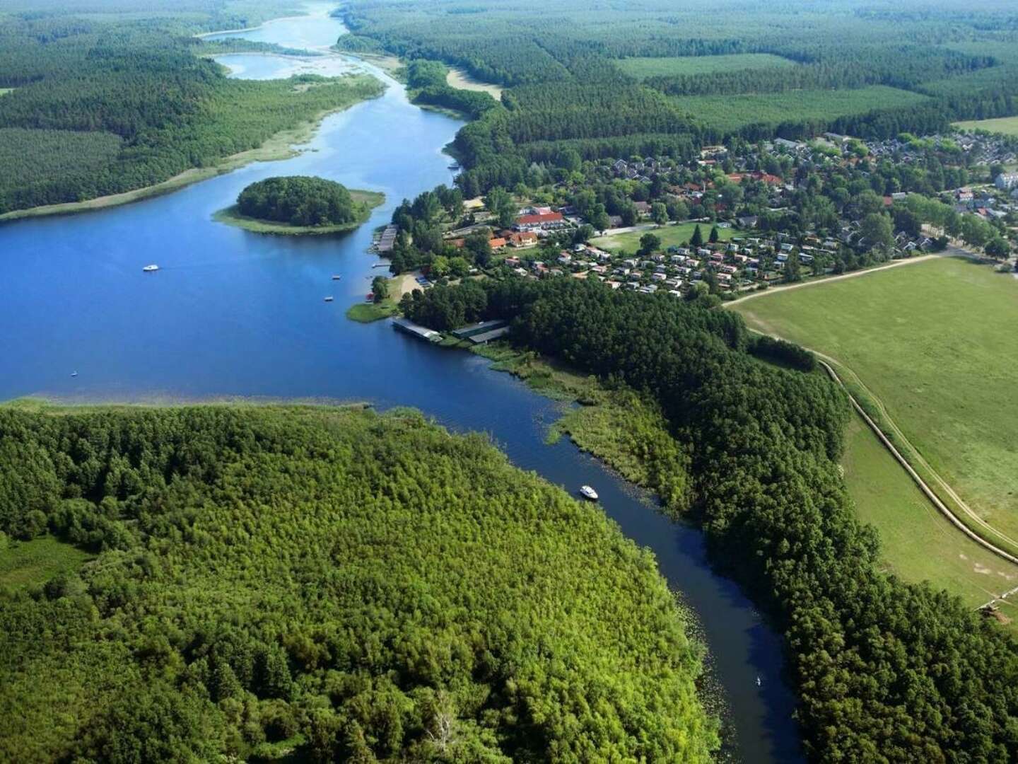 Aktivurlaub an der Seenplatte inkl. Minigolf 