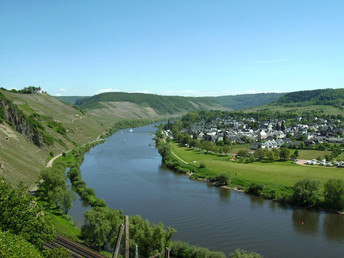 Weinbergspfirsich-Blüte an der Mosel im Weinhotel Lenz inkl. Weinprobe & Planwagenfahrt