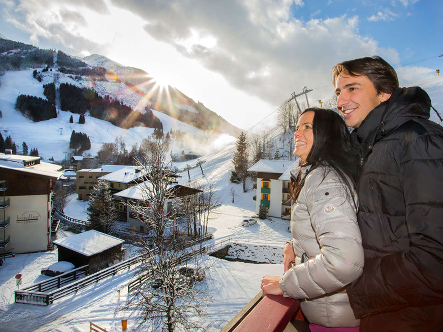 Probier’s mit Wintergemütlichkeit - Skivergnügen in Saalbach Hinterglemm int. in A 421390