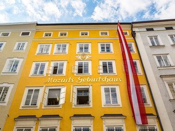 Goldener Herbst in Wals nahe Salzburg Stadt