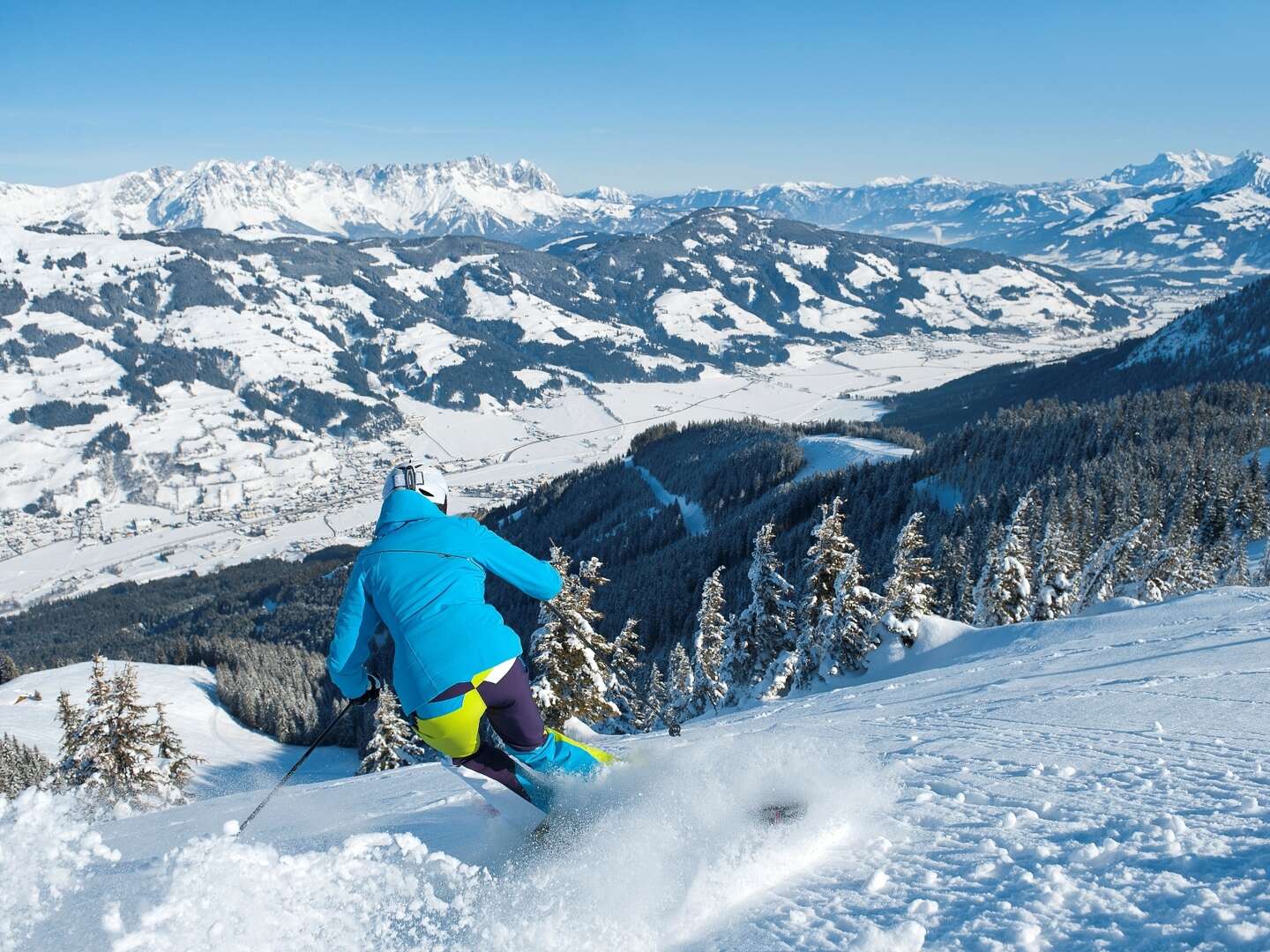 Schneespaß in den Kitzbüheler Alpen inkl. 6 Tages-Skipass der Bergbahn Kitzbühel | 7 Nächte