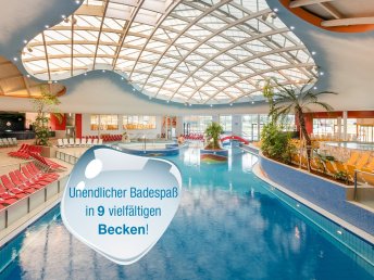 Familienurlaub im Thermen Resort inkl. 2 Kinder bis 14,9 Jahre | 4 Tage