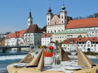 Romantisches Wochenende inkl. Candlelight Dinner in Steyr