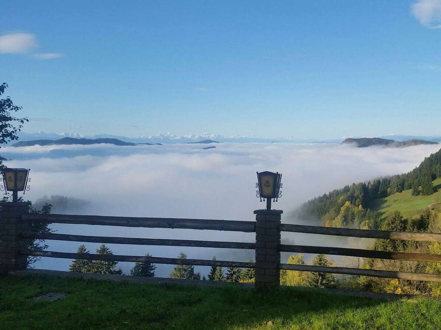 Weihnachtsauszeit - in Ruhe und Entspannung mit wunderbarer Aussicht