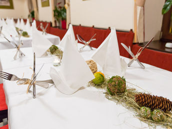 Goldener Herbst und Wildzeit im Naturhotel Schloss Kassegg inkl. Wildmenü & Eintritt Stift Admont