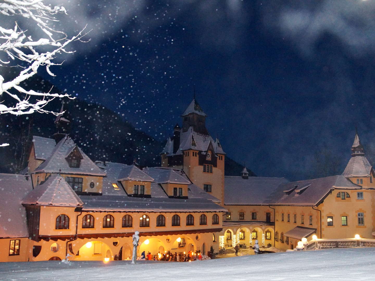 Romantisches Adventwochenende im Nationalpark Gesäuse