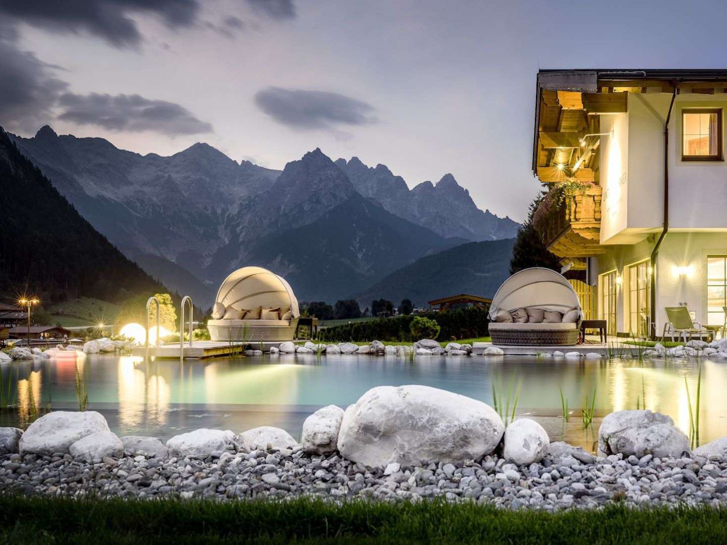 Wellness in den Kitzbüheler Alpen inkl. Abendessen im Haubenrestaurant