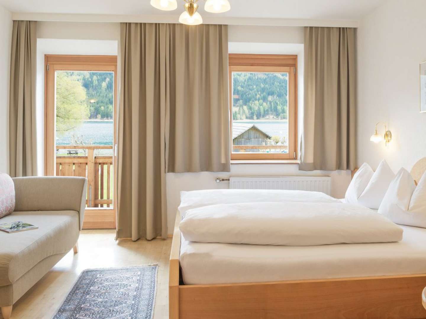 Aktivurlaub am Weissensee inkl. Wadl-Massage & Bio-Wiesenmilch von unserer Alma