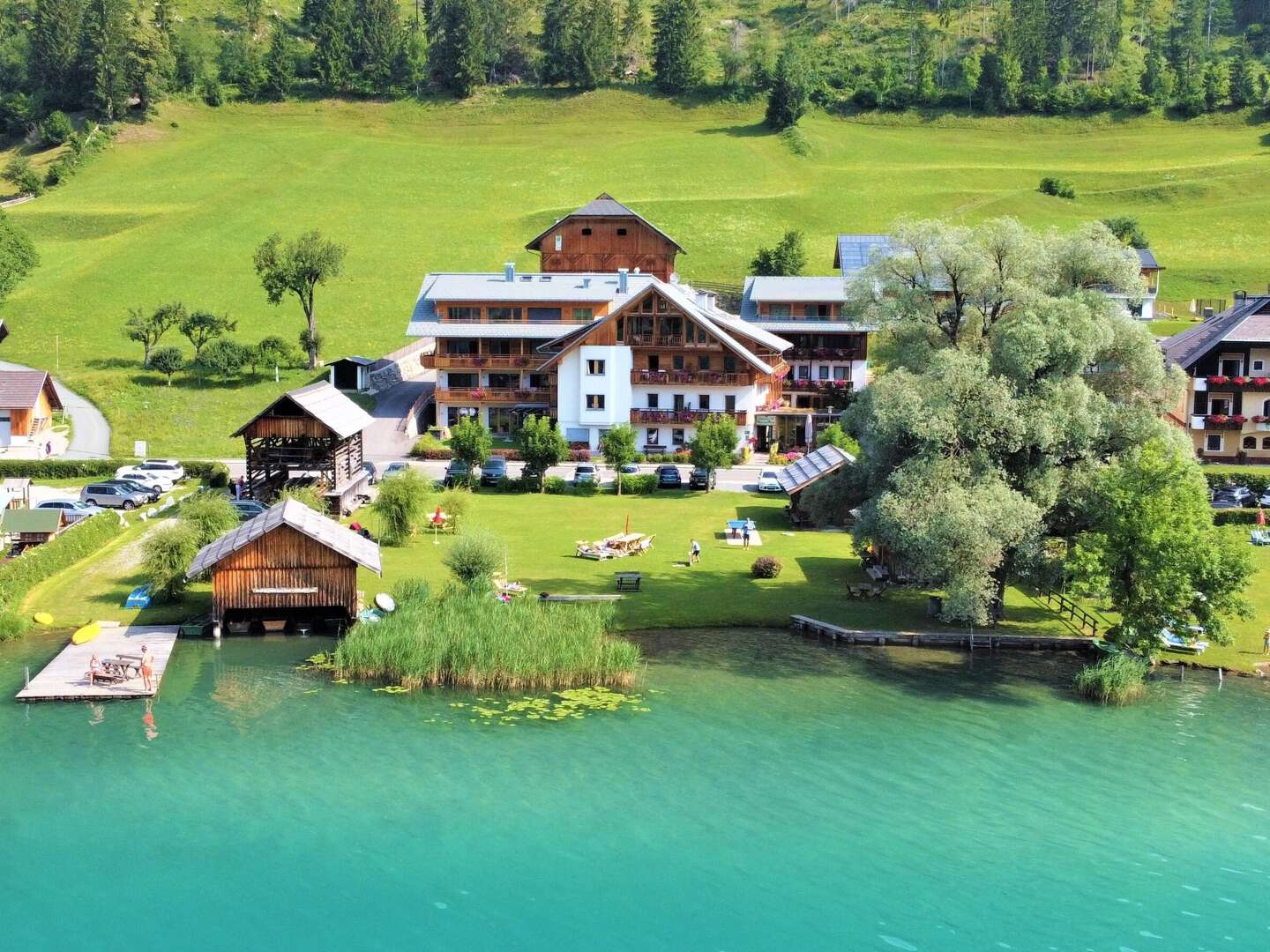 Aktivurlaub am Weissensee inkl. Wadl-Massage & Bio-Wiesenmilch von unserer Alma