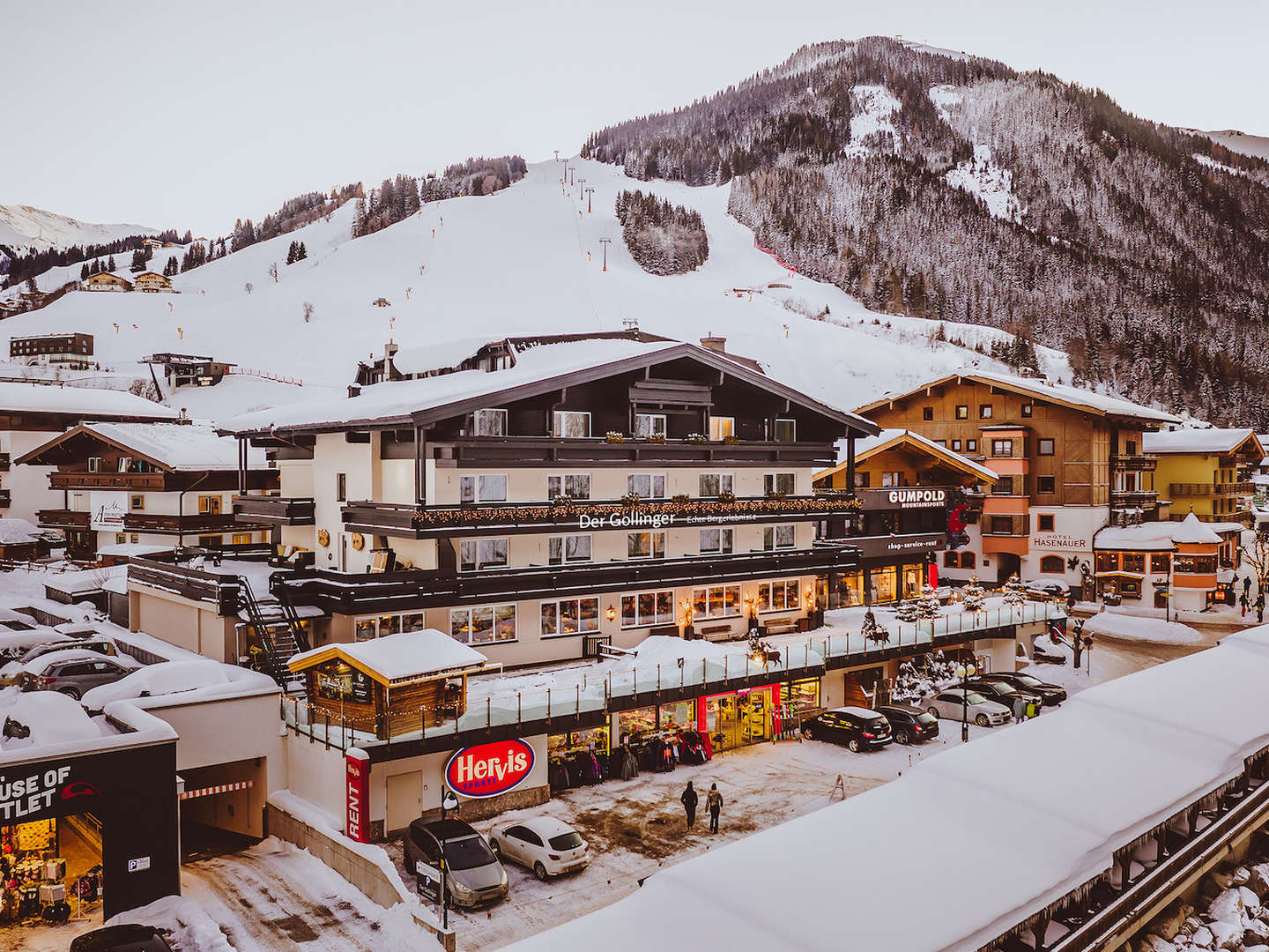 Pulver.Berg.Erlebnis in Saalbach Hinterglemm (6 Nächte)