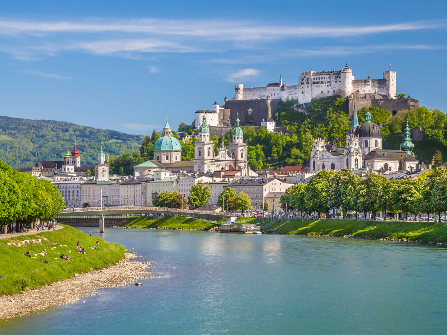 Städtetrip nach Salzburg inkl. Leihfahrräder & Prosecco | 5 Nächte