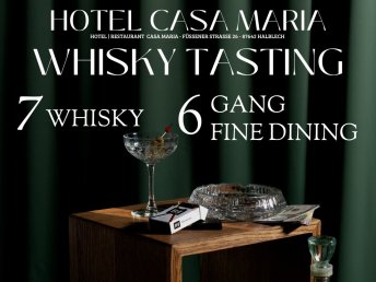 Whisky Tasting mit Übernachtung 