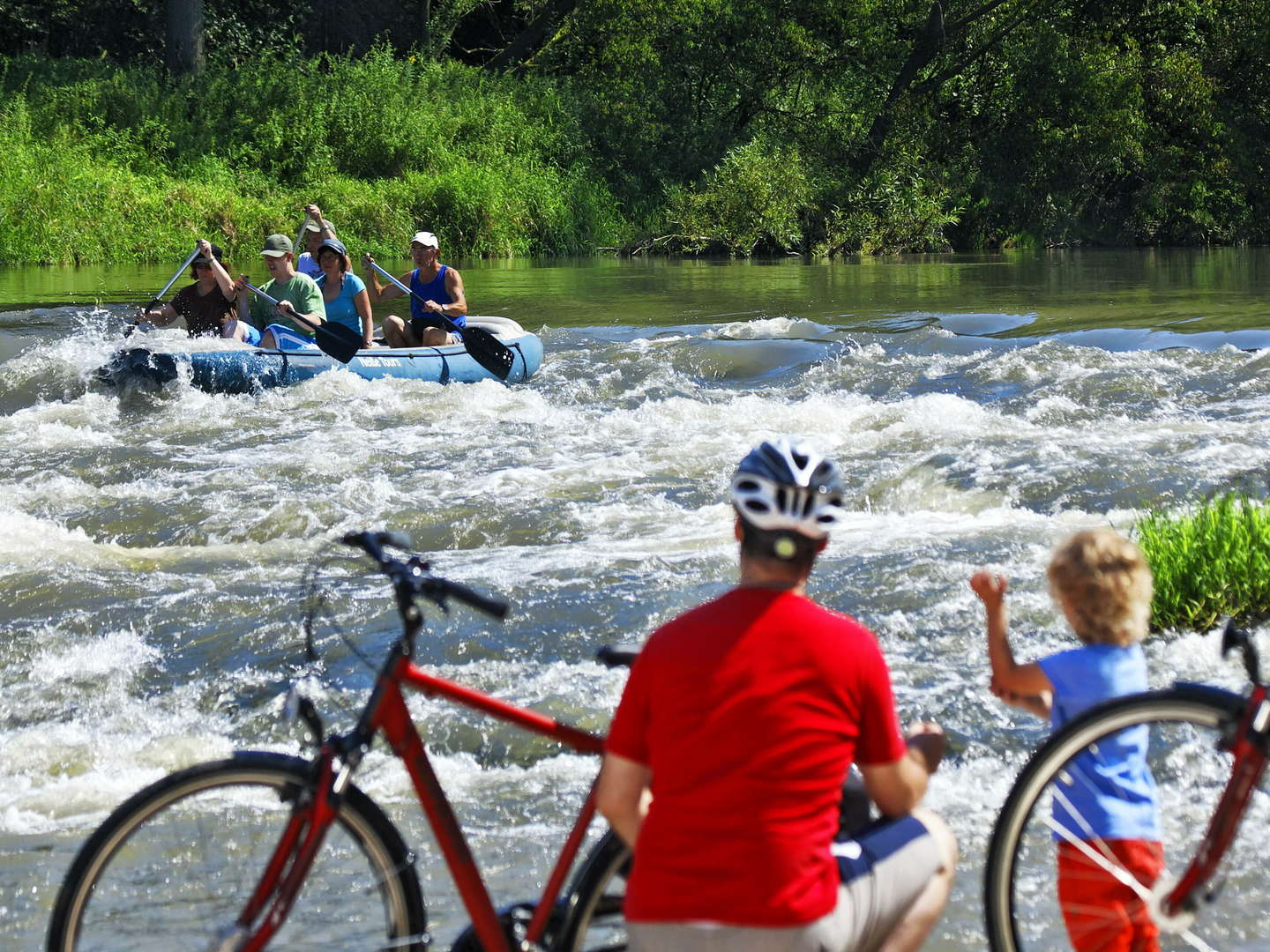 3D-Bogenschießen & Fahrradtour am Neiße-Radweg 4 Tage