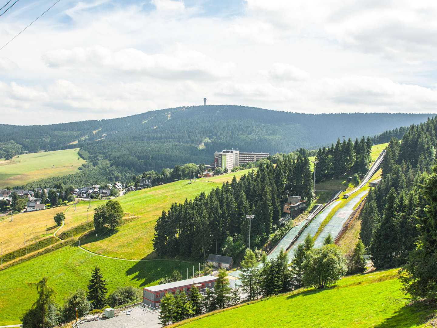 Auf dem Motorrad durch das Erzgebirge