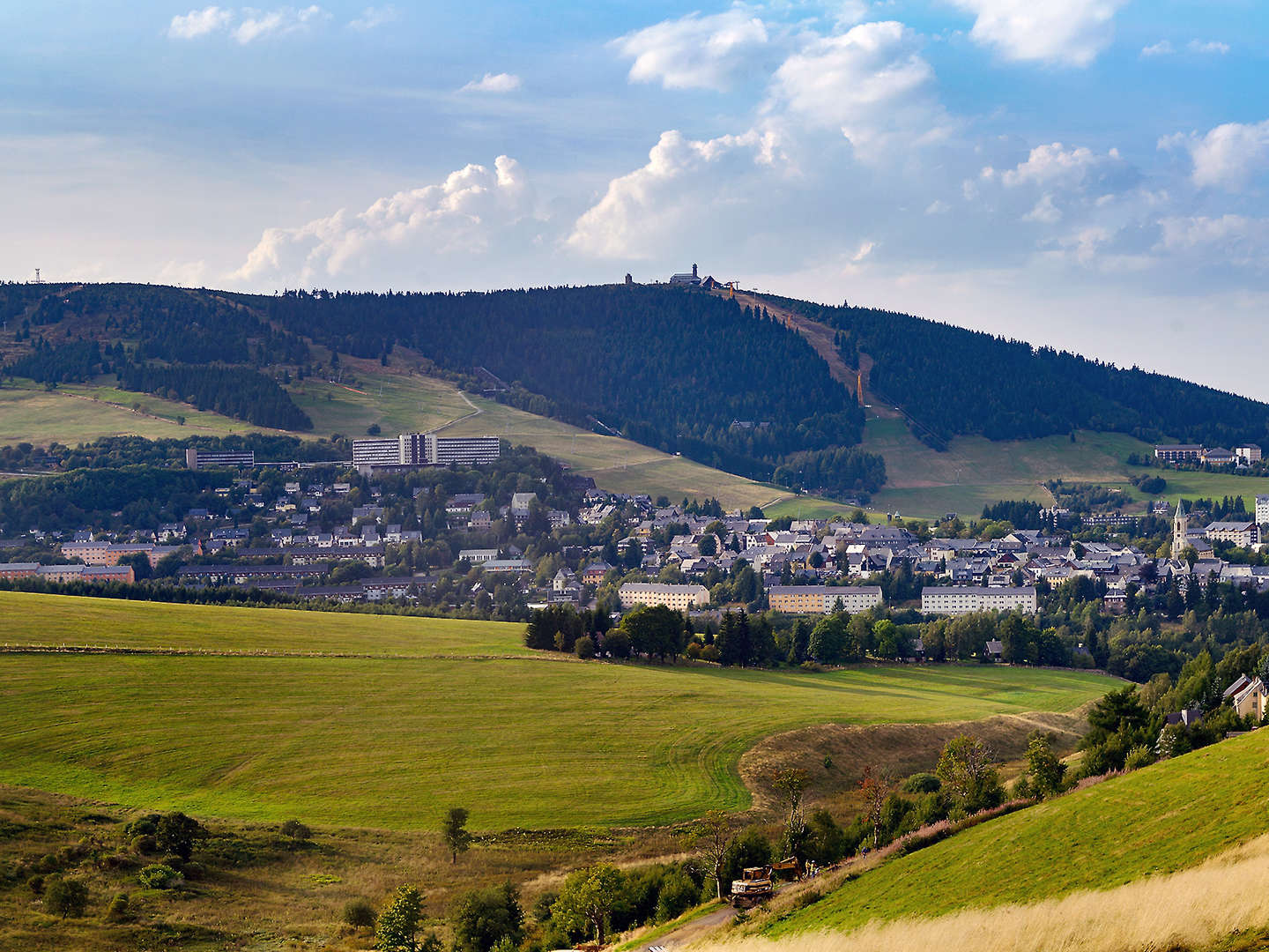 Auf dem Motorrad durch das Erzgebirge