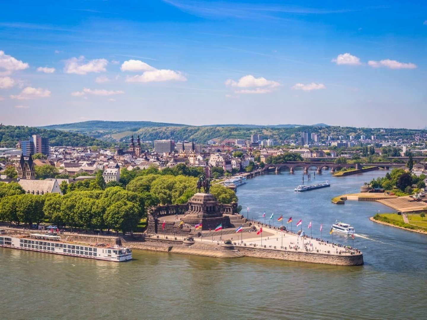 Koblenz kompakt, inkl. Abendessen, 4 Tage