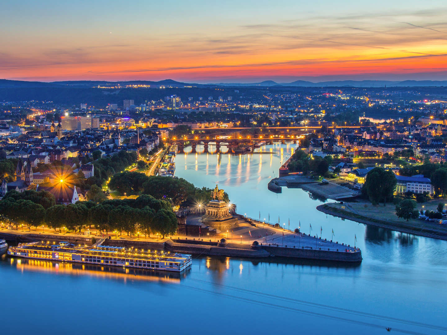 Koblenz entdecken - 3 Tage inkl. Seilbahn und Festung Ehrenbreitstein