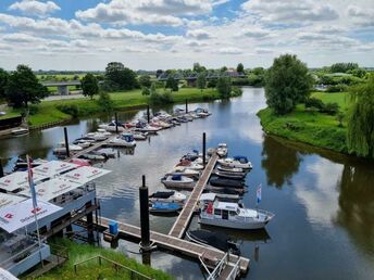 6 Tage auf dem Weserradweg in Achim bei Bremen