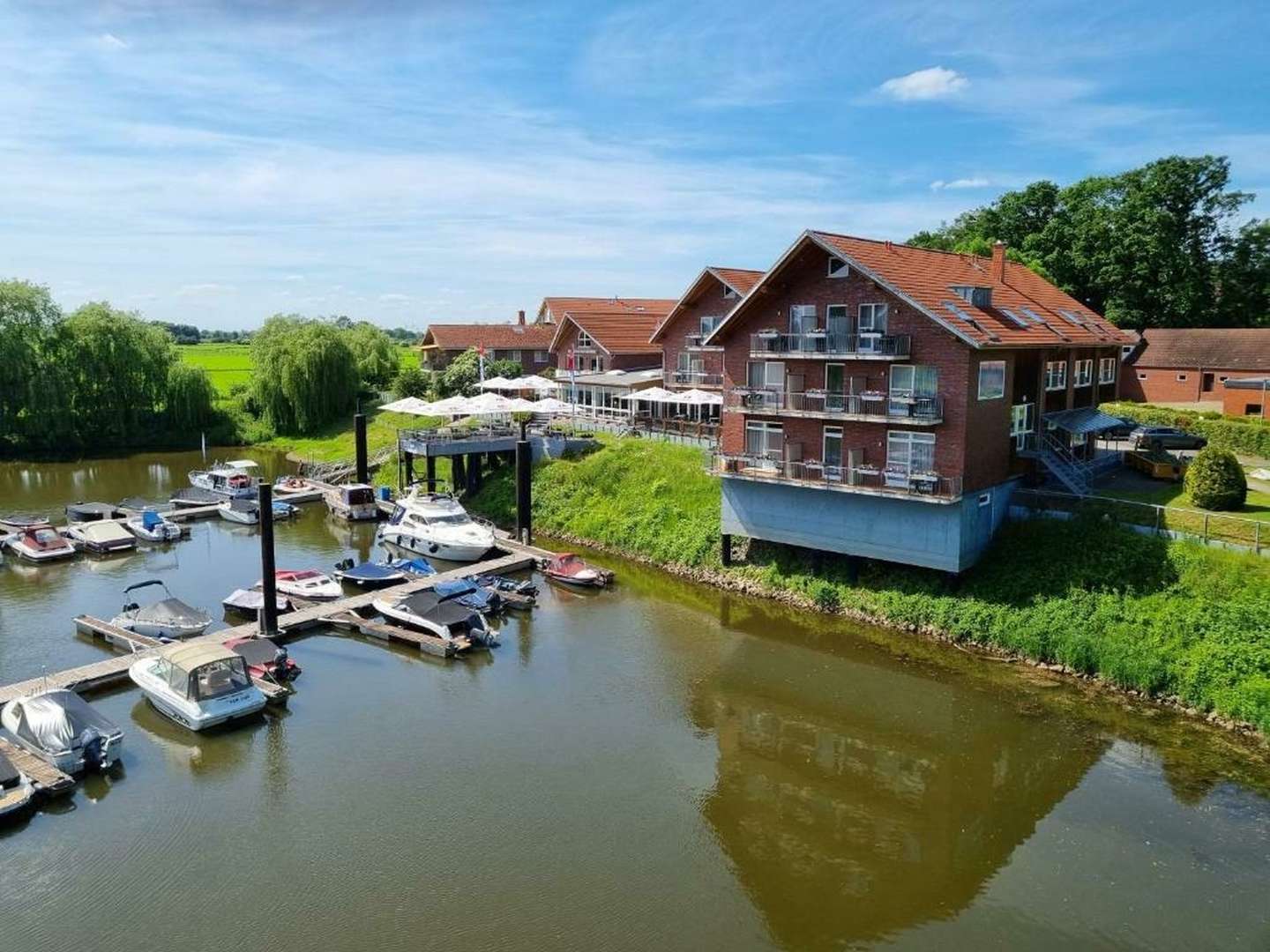 5 Tage auf dem Weserradweg in Achim bei Bremen