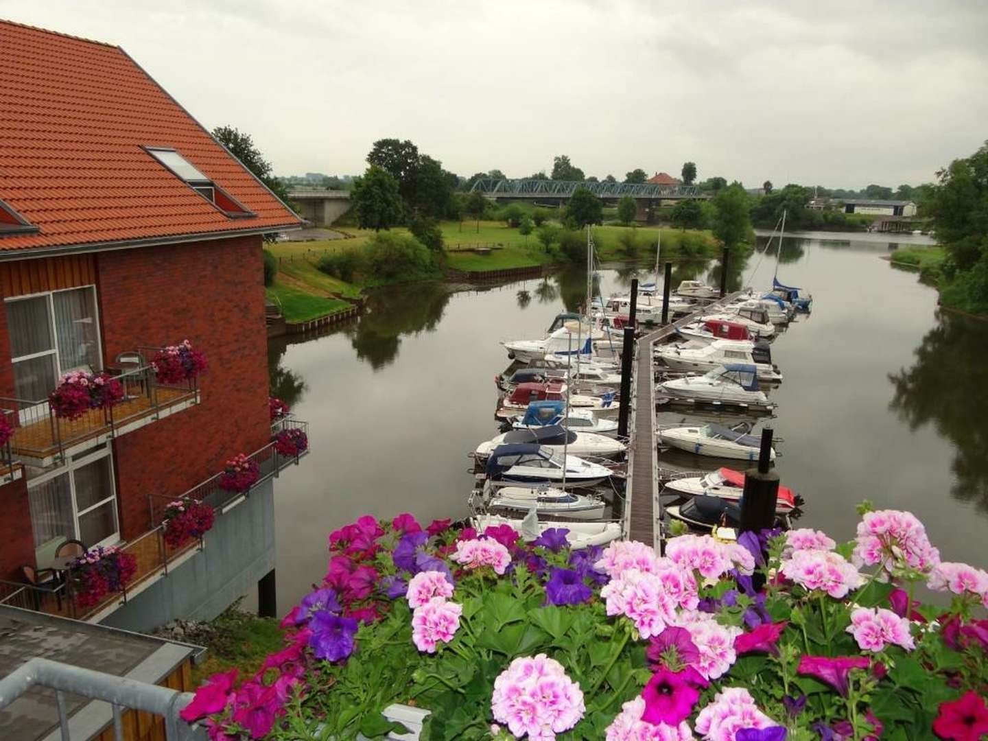 4 Tage auf dem Weserradweg in Achim bei Bremen