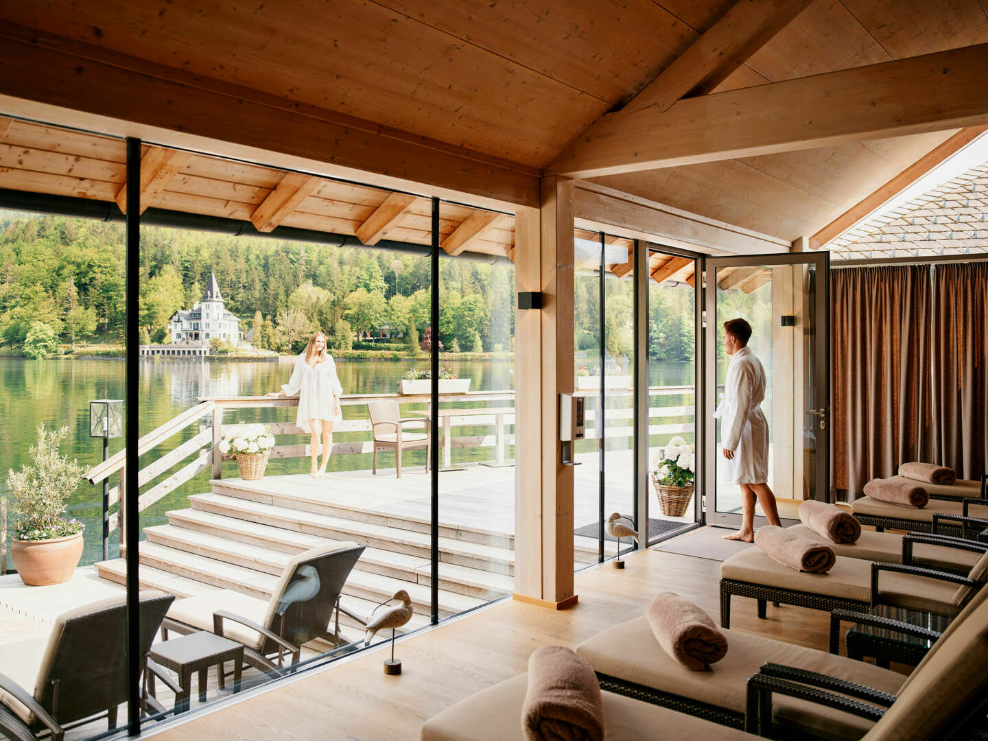 Weitblick über den See und entspanntes Wohlfühlen | Kurzurlaub am Grundlsee 6 Nächte