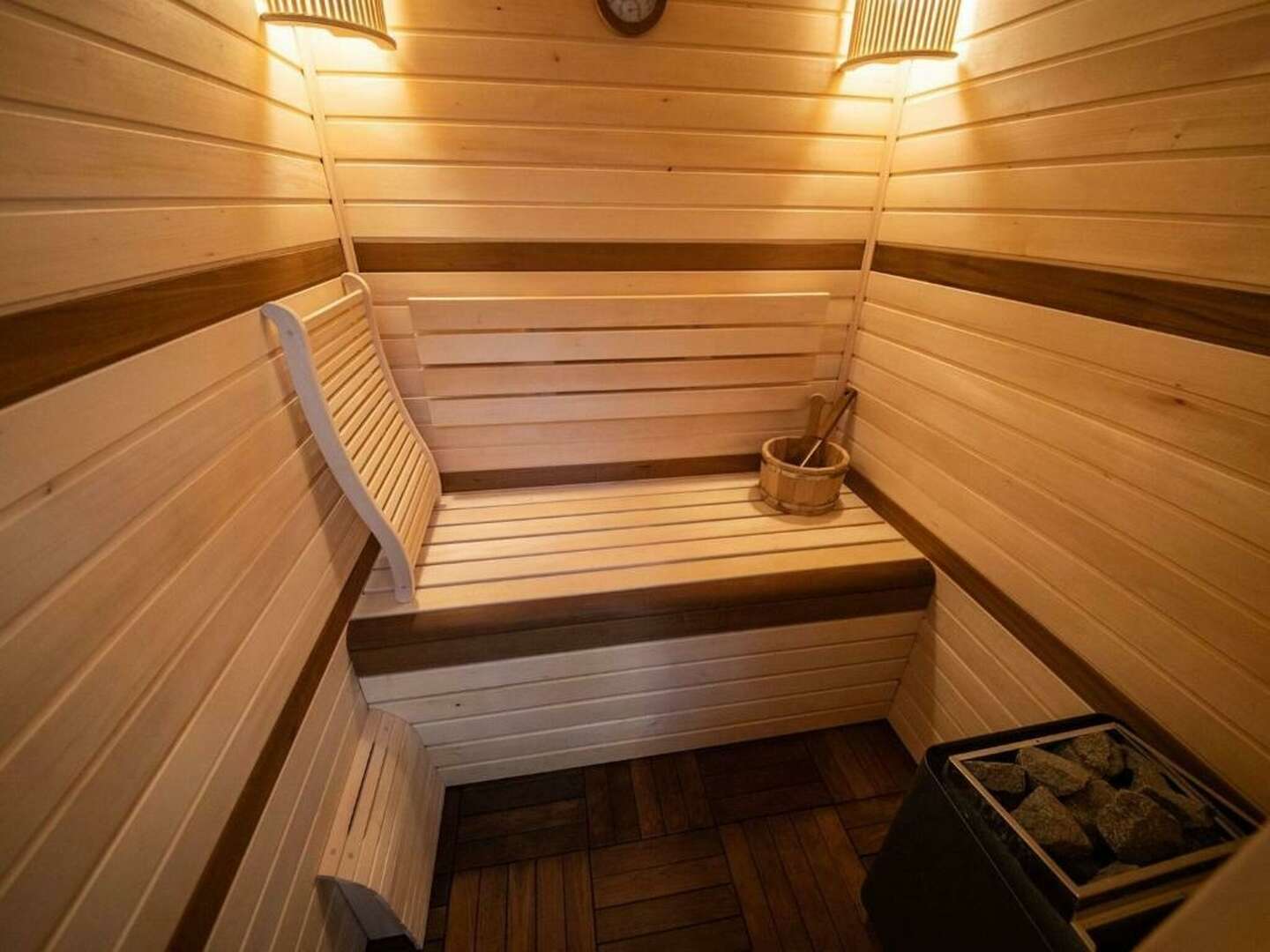 Exklusivurlaub mit Sauna und Kamin 7 Nächte  